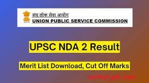 UPSC NDA II Name Wise Result 2023 | UPSC NDA 2 2023 Online Form UPSC NDA II Name Wise Result 2023 | UPSC NDA 2 2023 Online Form