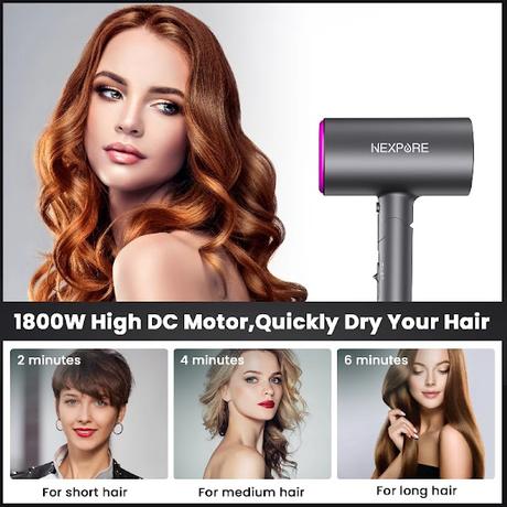 1800W Professional Ionic Hairdryer