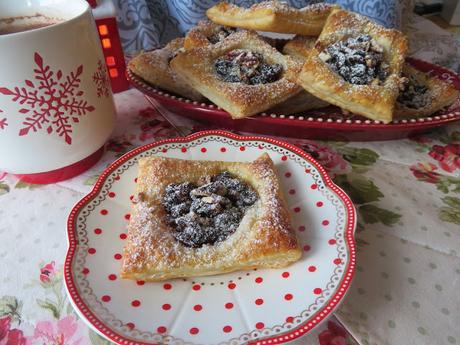 Puff Pastry Mince Pie Squares