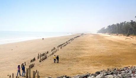 A stunning view of Shankarpur beach which is one of the best places to visit in Digha
