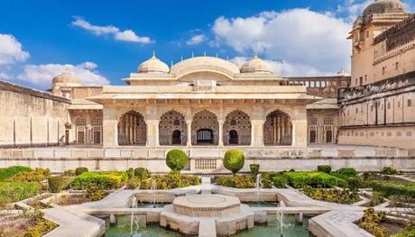 Inside view of Amer Fort