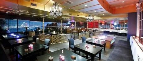 A view of the diner at the Club 29