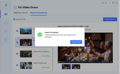 restored successfully