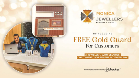 Monica Jewellers partners OLocker and Introduces ‘Gold Guard’ Program: FREE JEWELLERY INSURANCE for Customer’s!