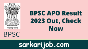 Bihar BPSC APO Final Results 2023