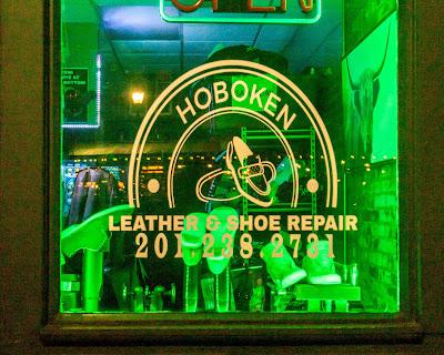 On the street: Christmas and shoe repair