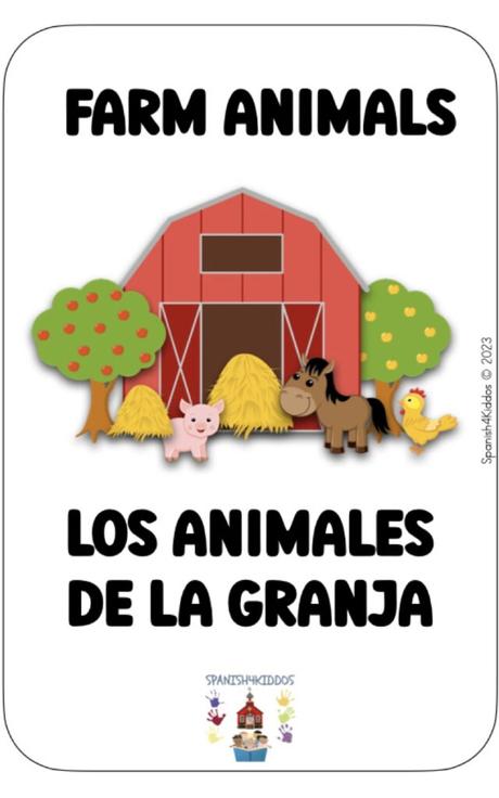 Spanish Lesson About Farm Animals