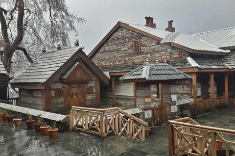 Wooden house in Naggar village