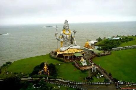 Behold The Glory Of Shiva Emerging From The Sea in Gokarna