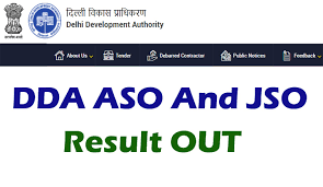 Delhi DDA Various Post Recruitment Result 2023 Delhi DDA Various Post Recruitment Result 2023