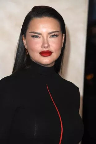 Adriana Lima Embraces Natural Elegance on Red Carpet