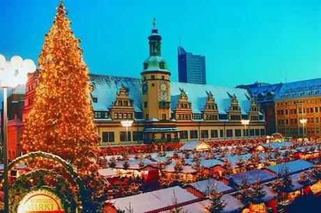Christmas in Leipzig, Germany