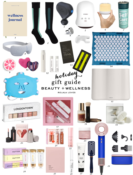 Holiday Gift Guide, Wellness Gift Guide, Gift Guide, Gift Ideas, Holiday Gifting, Wellness Gifts, Beauty Gifts