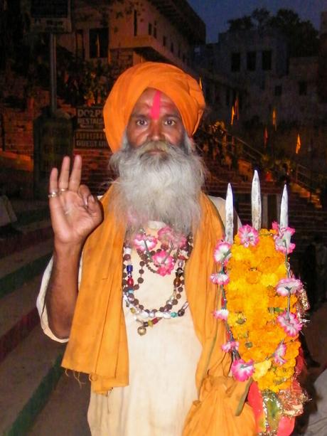 holy-man-wearing-orange-in-varanasi