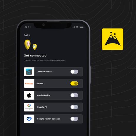 HiiKER Integrates with Strava, Garmin, Apple Health, and Google Fit