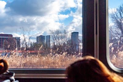 Friday Fotos: On the Light Rail, from Hoboken to Jersey City