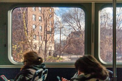 Friday Fotos: On the Light Rail, from Hoboken to Jersey City