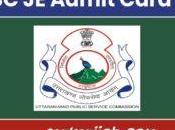 UKPSC Junior Engineer Admit Card 2023