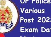 Police Various Post 2022 Exam Date Notice