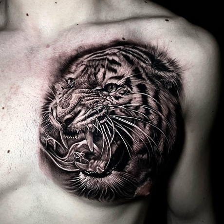 All About Tiger Tattoo Designs, Placements, and their Meanings