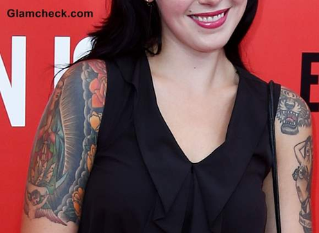 Alexis Krauss arm tattoo