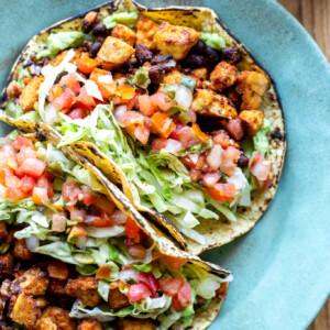 Tofu Tacos with Black Beans