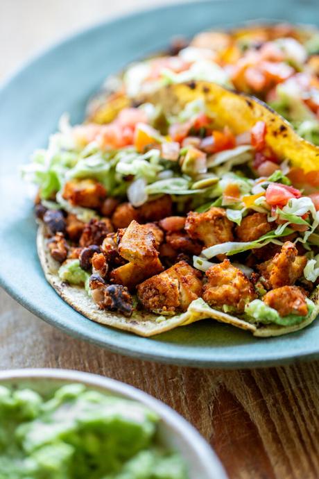 Tofu Tacos with Black Beans