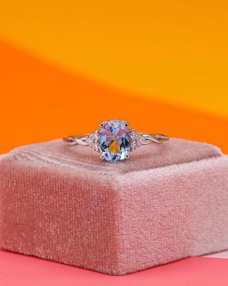 engagement ring ideas colored rings