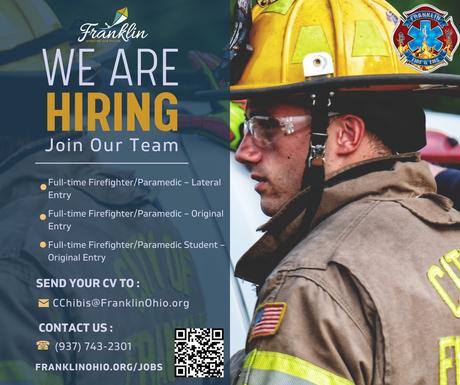 City Of Franklin Fire Now Recruiting!