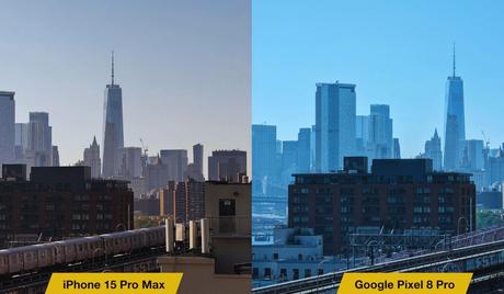 Google Pixel 8 Pro vs iPhone 15 Pro Max