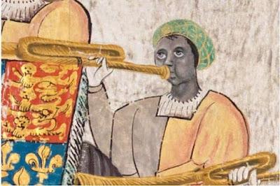Did Henry VIII have a black trumpeter at his court?