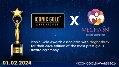 Meghashrey NGO Joins Forces as Associates with Iconic Gold Awards 2024