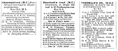 Theobald's Road ghostsign – a family business?