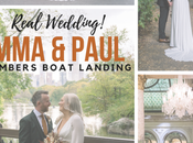 Emma Paul’s Wedding Chambers Boat Landing