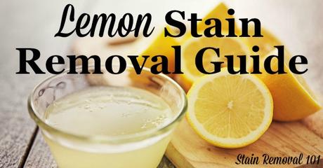 Will Lemon Juice Stain Clothes?  