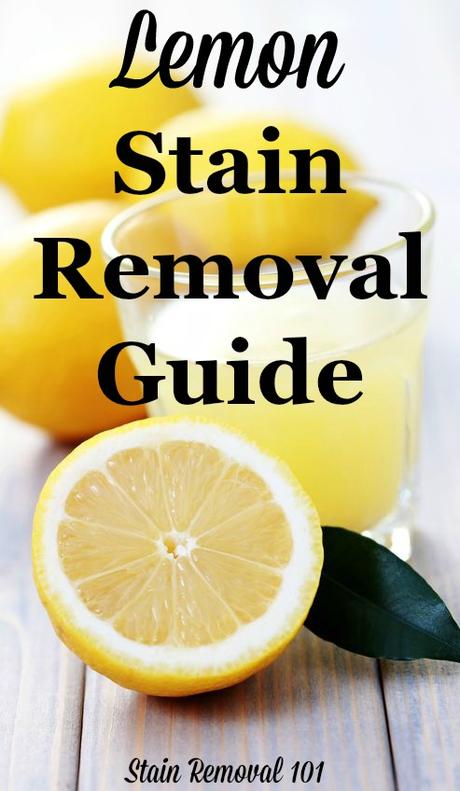 Will Lemon Juice Stain Clothes?  