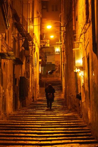 Naples-Centro-Storico-steps-at-night