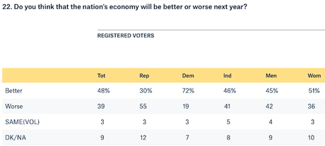 Voters Say 2024 Will Be Better For Themselves And Nation