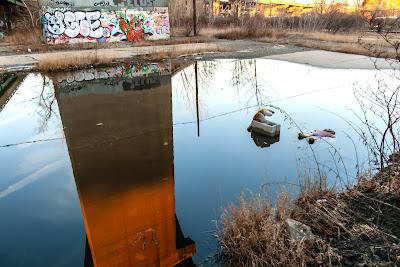 Dead and abandoned, cloth wrestler dolls