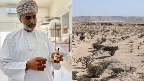 During a trip to Oman I discovered the story behind the traditional Christmas scent