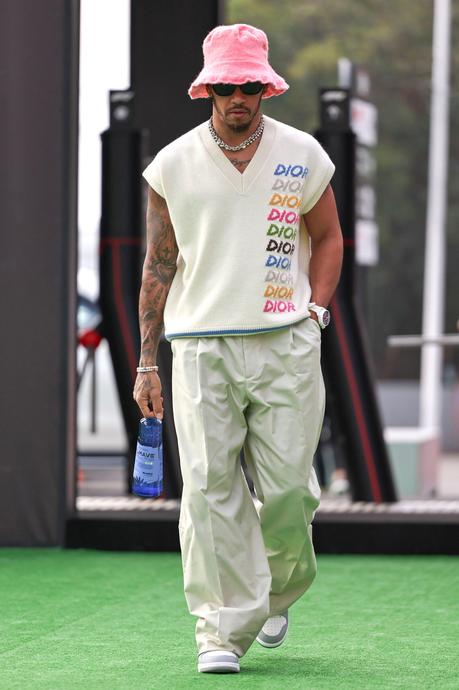 How Celebrities Are Leading the Way for Sustainable Fashion in 2024 8 Lewis Hamilton in Dior