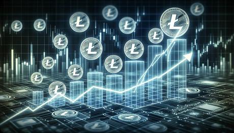 Litcoin Addresses Transactions 62 sudden increase in transactions