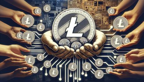 Litcoin Addresses Transactions 63 unique adoption process with ranks