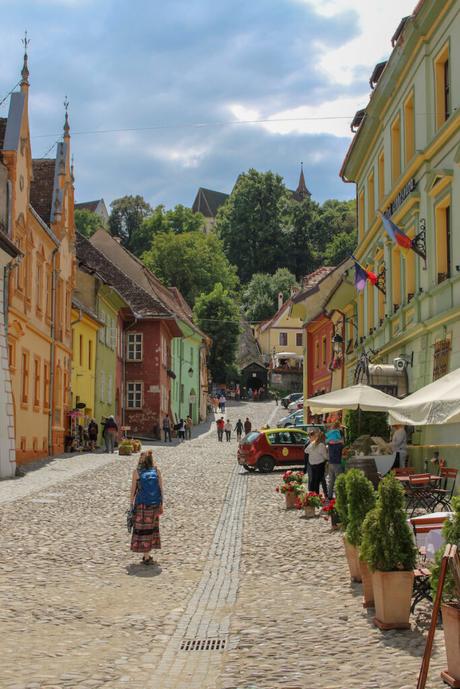 exploring-sighisoara-streets-in-transylvania