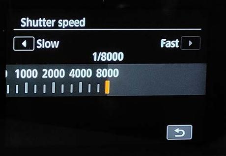 Fastest Shutter speed