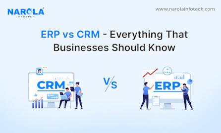 ERP vs CRM : Which one right for Business?