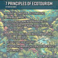 7 Principles of Ecotourism by Martha Honey