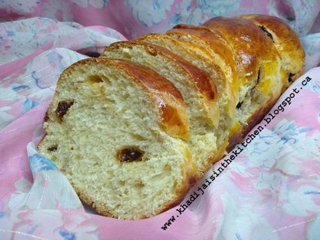 PAIN AUX RAISINS SECS ET À LA CANNELLE / CINNAMON RAISINS BREAD / PAN CON PASAS Y CANELA / خبز الزبيب و القرفة