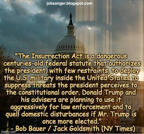 Insurrection Act Must Be Fixed (In Case Trump Is Re-Elected)