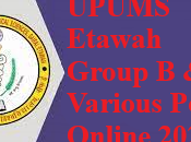 UPUMS Etawah Group Various Post Online 2023